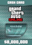GTA 5  Megalodon Shark Cash Card⭐️ Social Club