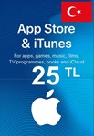  App Store & iTunes Подарочная Карта 100 TRYТурция