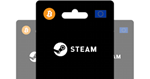 Подарочная карта Steam  5 EUR €  ЕВРОПА