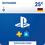 Playstation PSN  25 EUR Германия