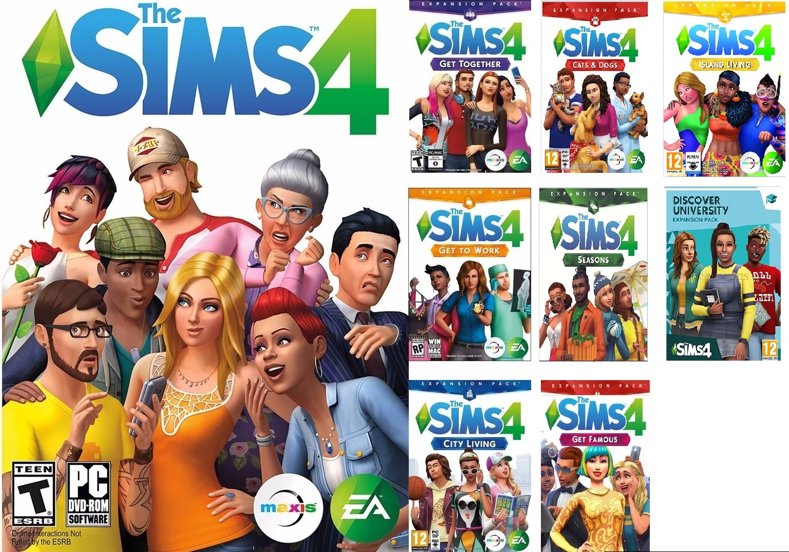 The Sims 4 + 10 дополнений (8 основные ) ✅ ОНЛАЙН