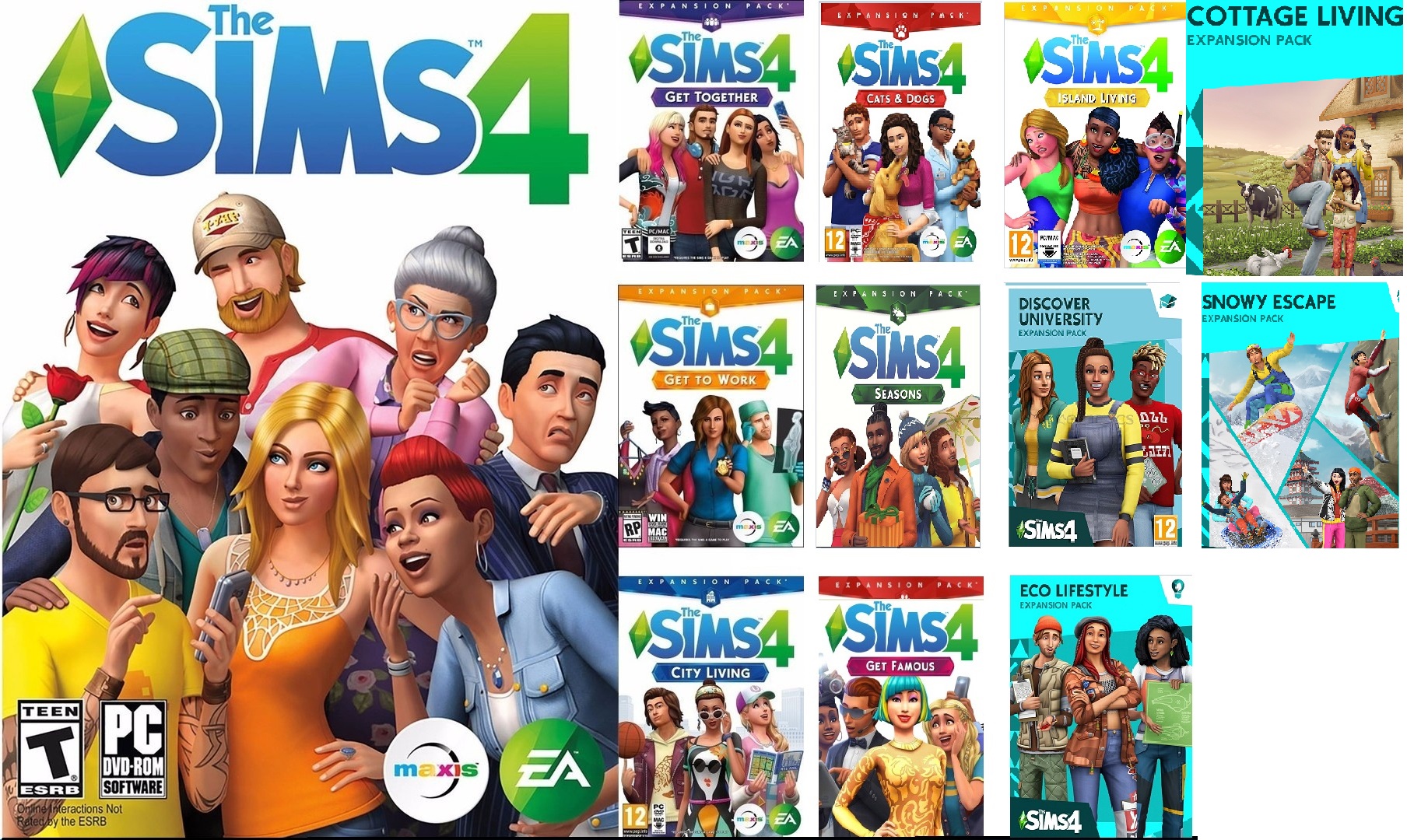 The Sims 4 +22 дополнений✅ОНЛАЙН+ Галерея✅EA app✅ПК/Мак