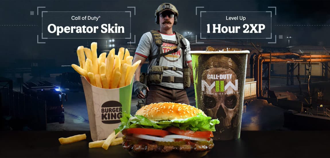 🍔 COD Modern Warfare 2 - Burger Town Operator Skin 🍔