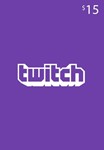  Twitch Gift Card 15$ USD КЛЮЧ UNITED STATES