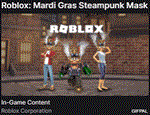 Roblox: Mardi Gras Steampunk Mask  Drop #4