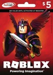 Roblox Gift Card 5 $ USD 400 Робуксов Ключ США + 