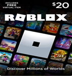 Roblox Gift Card 20$ USD 1700 Робуксов Ключ США