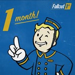  Fallout 76 1st подписка на 1 месяц PC Windows Ключ