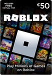  Roblox Gift Card €50 ЕВРО КЛЮЧ GLOBAL* +ПОДАРОК 