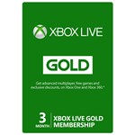 Xbox Live Gold / Core Xbox One S|X Global 3+1 месяцев