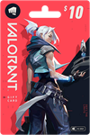 RIOT VALORANT + LEAGUE OF LEGENDS 10 $ USD CARD США