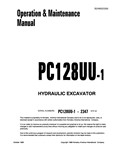 Komatsu PC128UU-1 Operation and Maintenance Manual