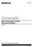 Caterpillar D9T Schematic Electrical System