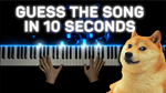 Guess the song in 10 seconds