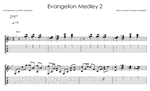 Evangelion Medley 2 - Fingerstyle ноты+табы