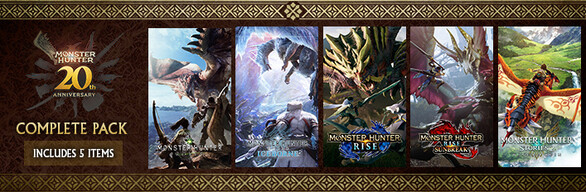 MONSTER HUNTER 20TH ANNIVERSARY COMPLETE PACK Россия