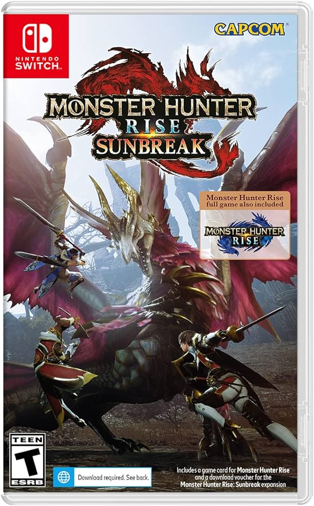 Nintendo Switch🟥Monster Hunter Rise + Sunbreak