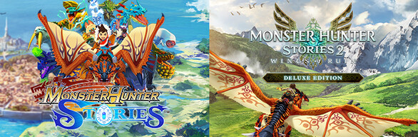 Monster Hunter Stories Deluxe Collection steam РФ\МИР