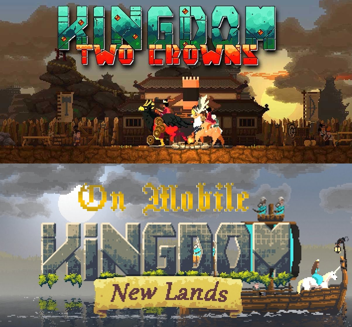 Kingdom Two Crowns ; Kingdom New Lands ios iPhone iPad