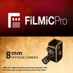 FiLMiC Pro + 8mm Vintage Camera iphone ipad ios