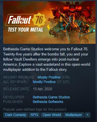 Fallout 76: Steel Dawn Deluxe Edition (Steam Key GLOBAL