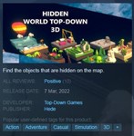 Hidden World Top-Down 3D (Steam Key GLOBAL)