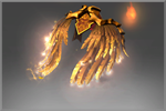 Autographed Golden Wyrmwrought Flare DOTA 2