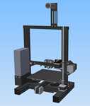 3D модель принтера Creality Ender 3