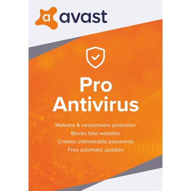 Avast Pro Antivirus 1 PC 1 Year Global Key