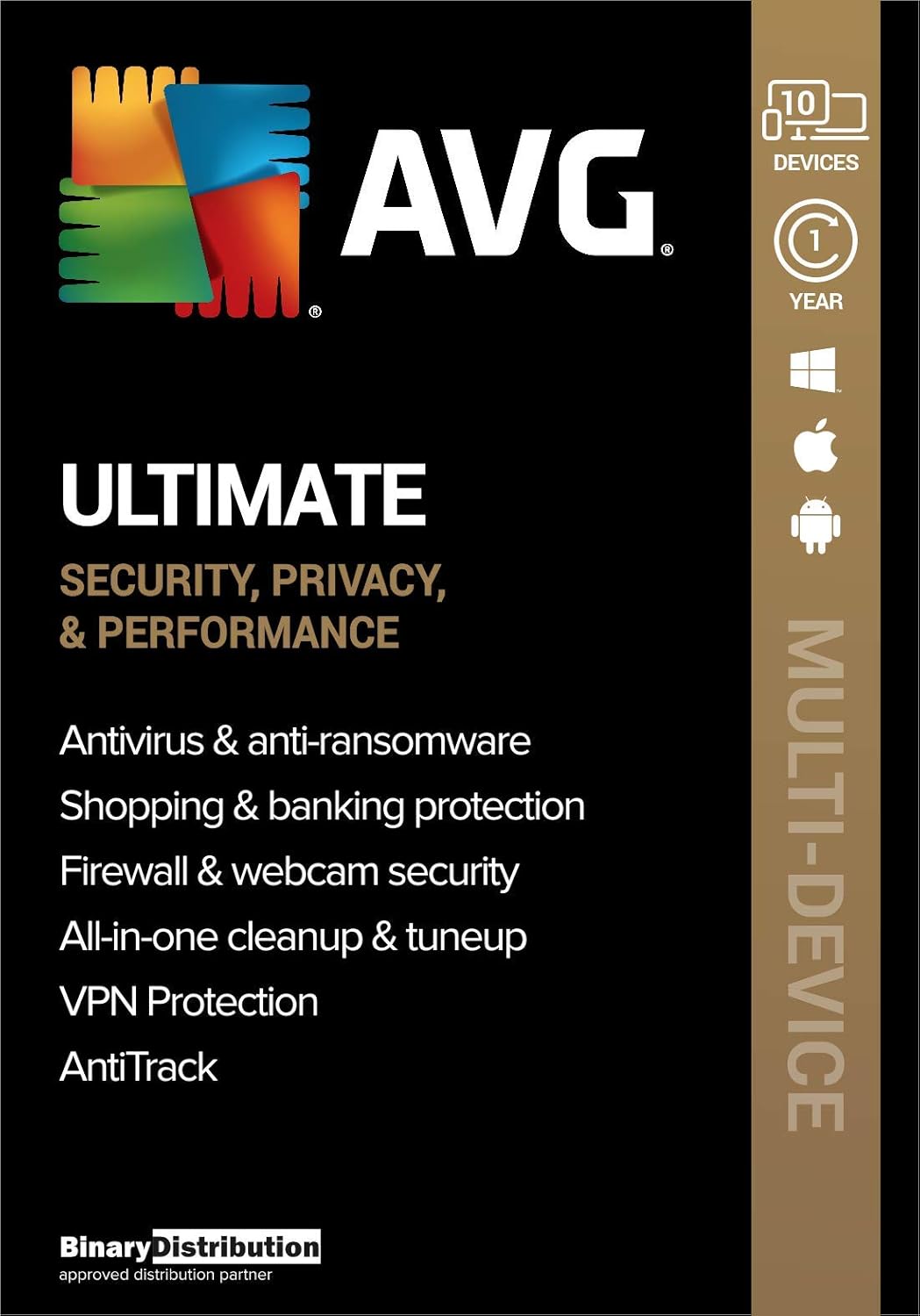 AVG Ultimate 2025 Key (1 Year / 10 Device) - Global Key