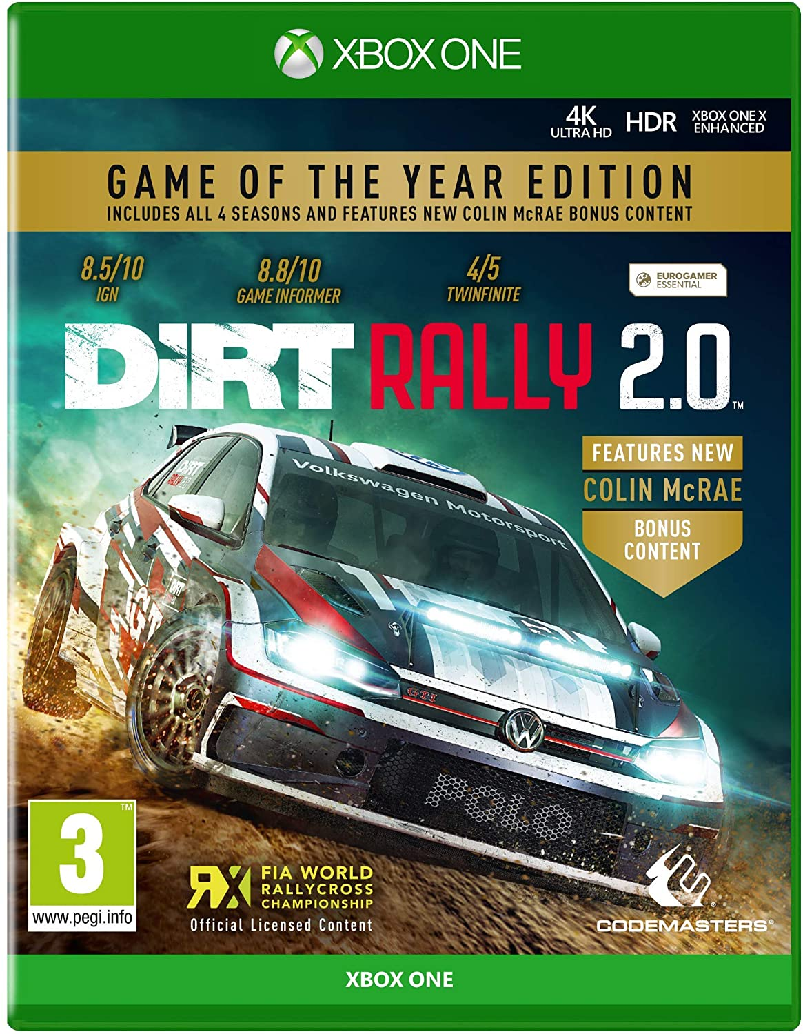 Купить аккаунт DIRT RALLY 2.0 - GAME OF THE YEAR EDITION XBOXАренда по цене  250р.