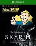 Skyrim Special Edition + Fallout 4 G.O.T.Y Bundle Xbox