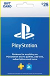 PlayStation Network Gift Card - 25 USD - USA PSN Key