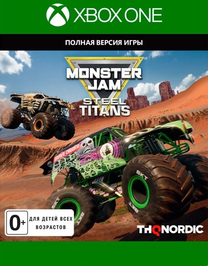 Monster Jam Steel Titans Power Out Bundle Xbox One