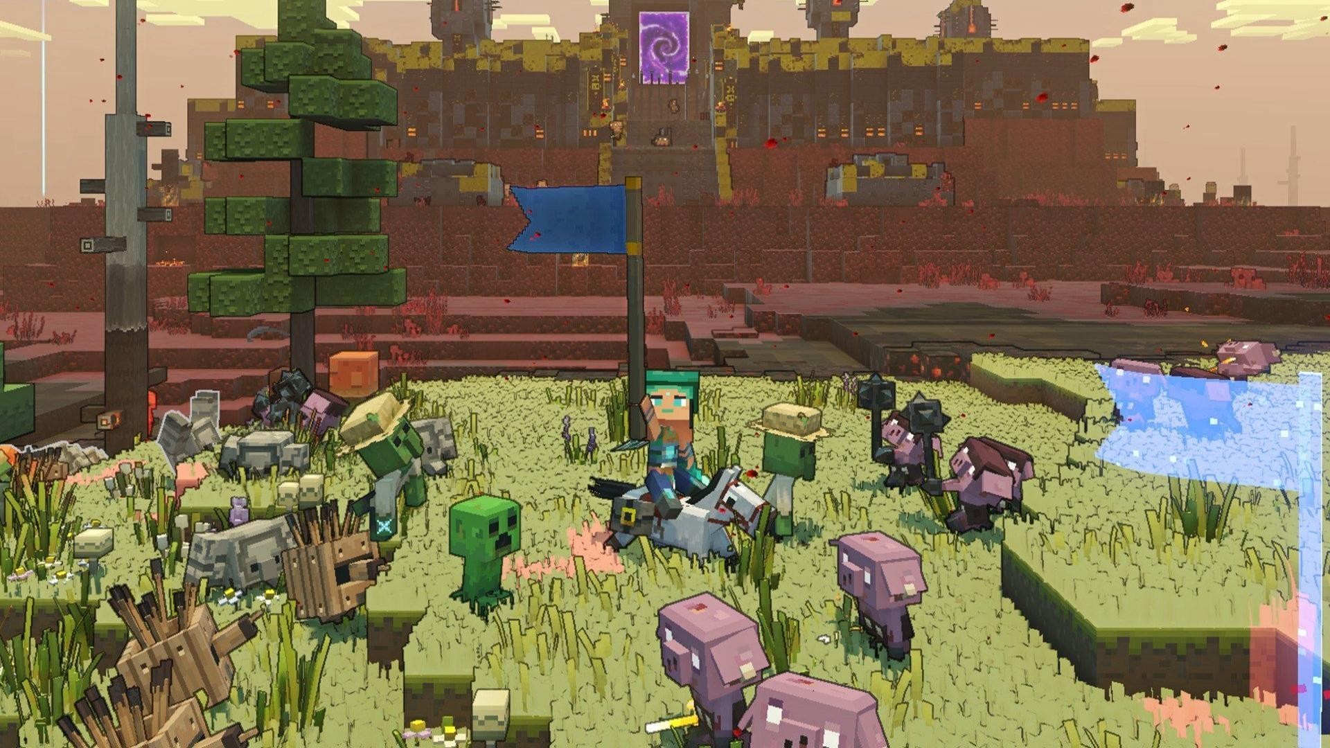 Скриншот Minecraft Legends Deluxe Edition Xbox One & Series X|S