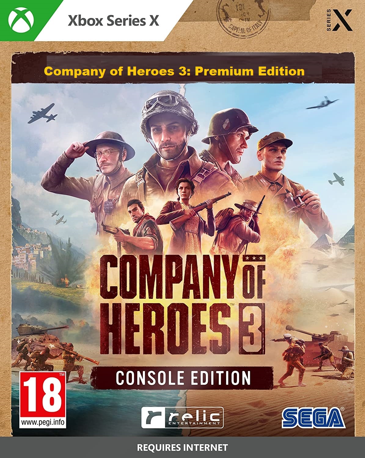 Company of Heroes 3: Premium Edition Xbox Series X|S