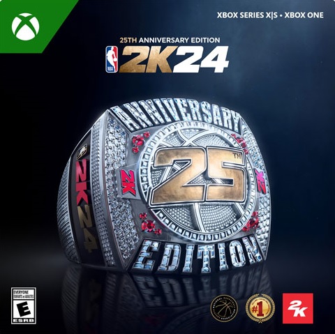 NBA 2K24 25th Anniversary Edition Xbox One &amp; Series X|S