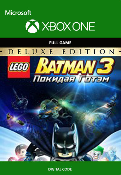 ✅ LEGO BATMAN 3 ПОКИДАЯ ГОТЭМ DELUXE/XBOX ONE/🔑Код