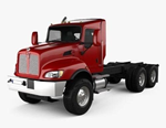 Kenworth T470 Chassis Truck 3-axle 2009 - изображение № 7