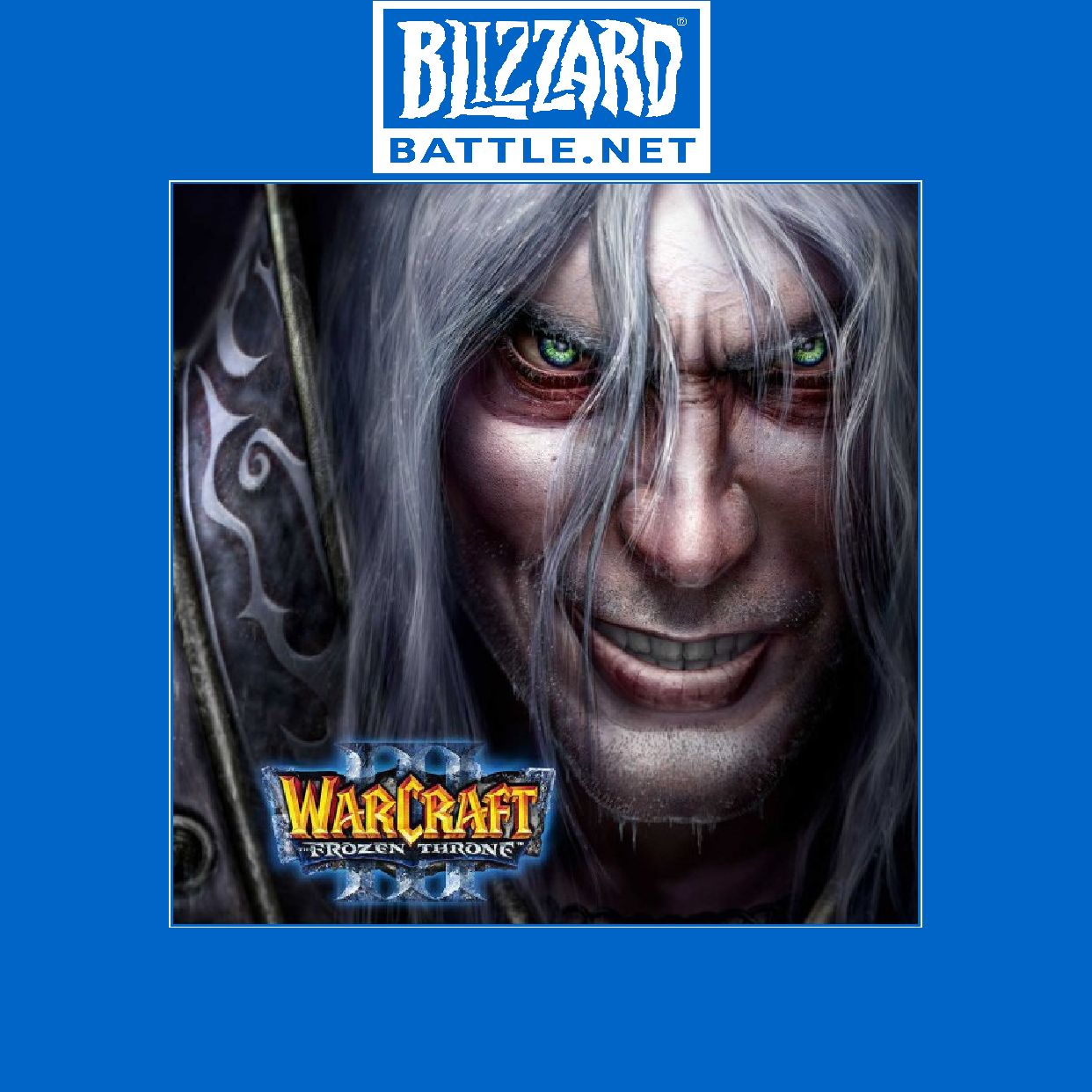 Warcraft 3: The Frozen Throne Battle.net код-ГЛОБАЛЬНЫЙ