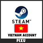 НОВЫЙ Вьетнам Новый аккаунт Steam (регион Вьетнам)