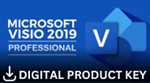 Visio Professional 2019 5 PCs GLOBAL Key