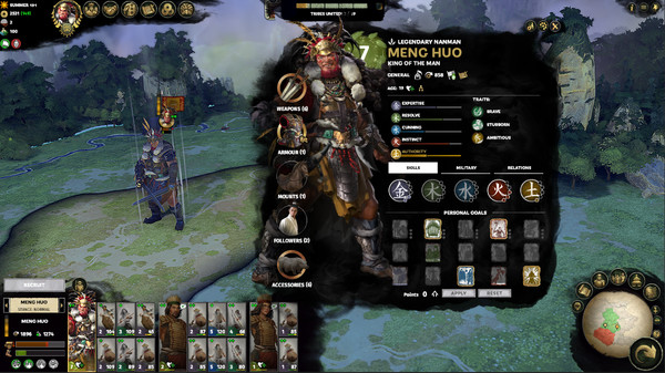 Скриншот Total War: THREE KINGDOMS - The Furious Wild DLC | Stea