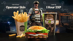 Burger Town Operator Skin  1h 2XP Boost  COD MW II - изображение № 2