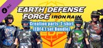 EARTH DEFENSE FORCE: IRON RAIN - Creation parts: T-shir