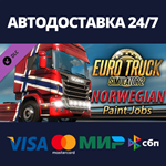 Euro Truck Simulator 2 - Norwegian Paint Jobs Pack DLC