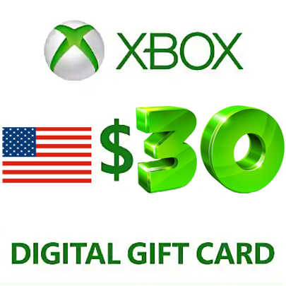 Xbox Live Gift Card $30 USD (USA)