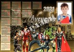 Календари на 2021 год  шаблоны для фотошоп - изображение № 2