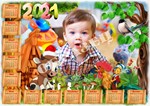Календари на 2021 год  шаблоны для фотошоп - изображение № 3
