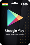 Google Play Gift Card 100 INR  (INDIA ONLY)